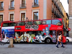 Ônibus da Madrid City Tour